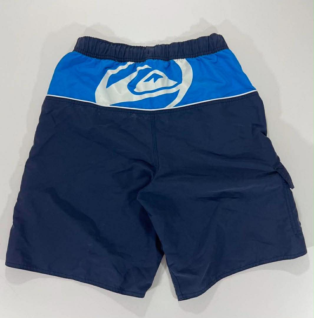 Y2K QUIKSILVER NAVY BLUE BOARD SHORTS (30)