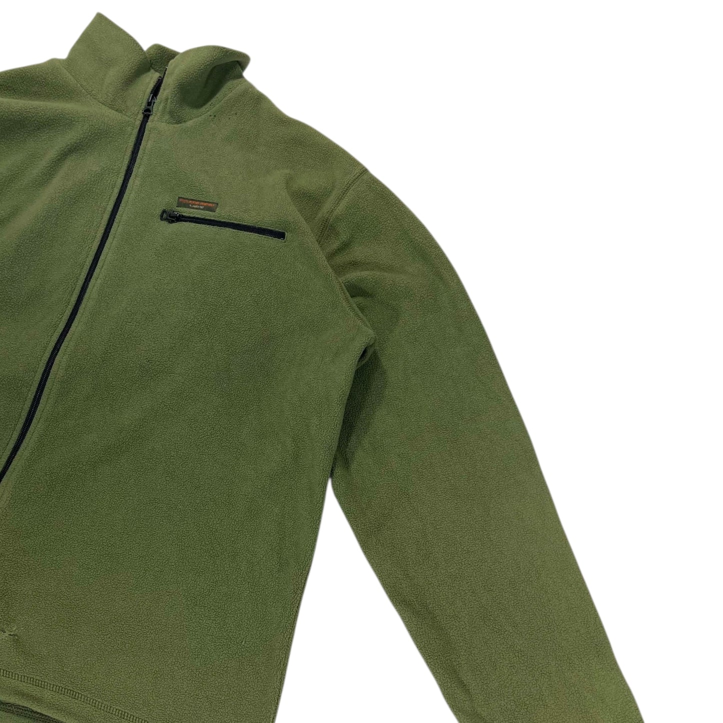 VINTAGE POLO SPORT GREEN FLEECE JACKET (M)