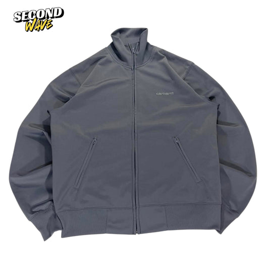 CARHARTT GREY ZIP UP JACKET (L)