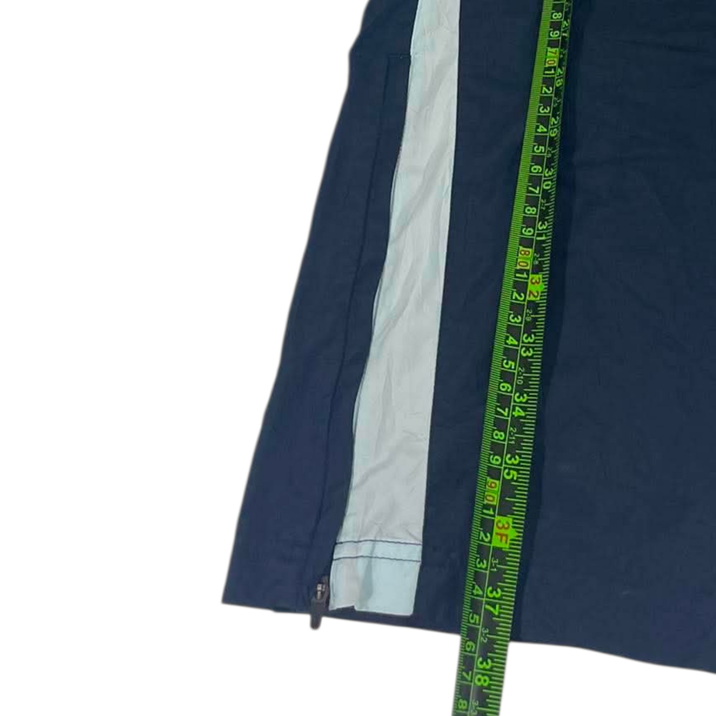 Y2K NIKE NAVY TRACK PANTS ⁶ (M)