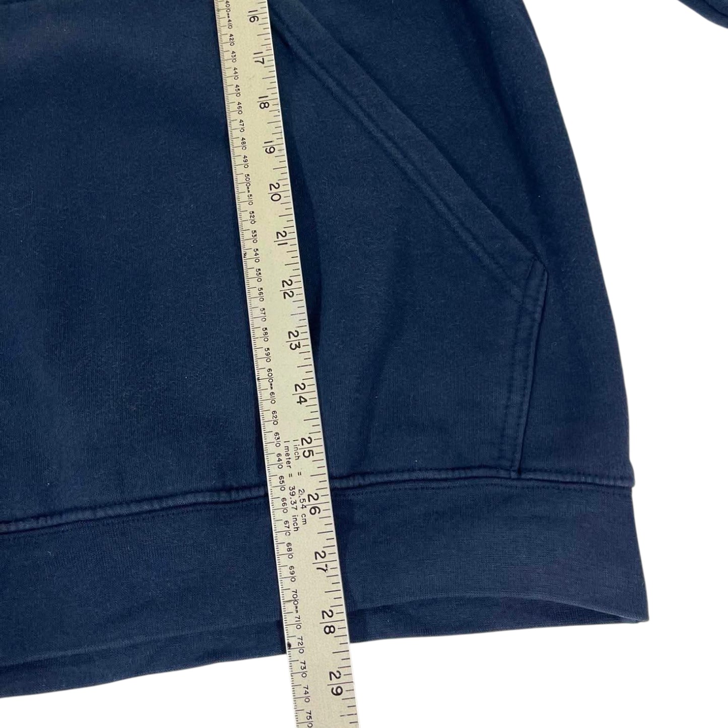 VINTAGE NIKE NAVY BLUE HOODIE (L)