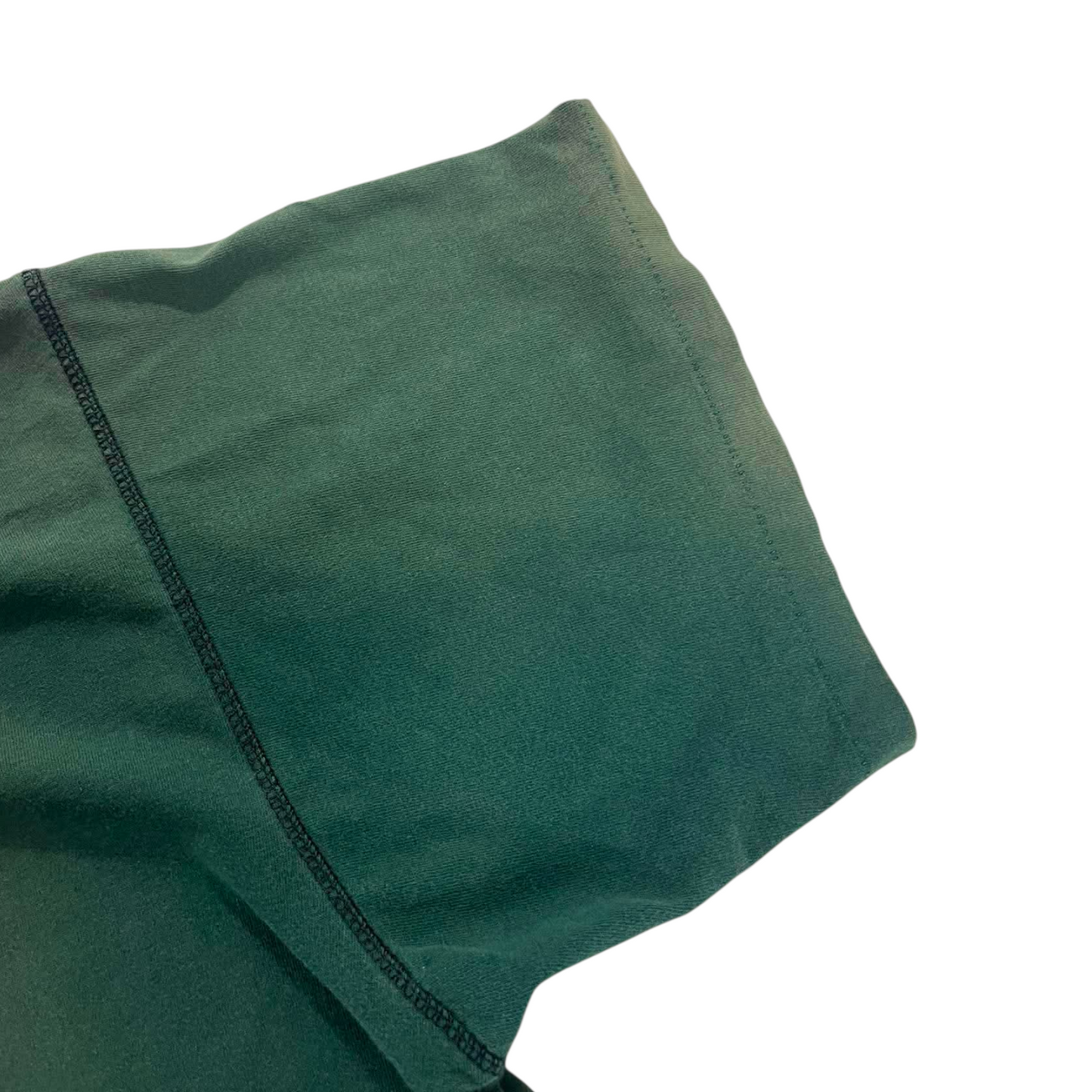 VINTAGE TRASHEDMALT WORKS GREEN SHIRT (XXL)
