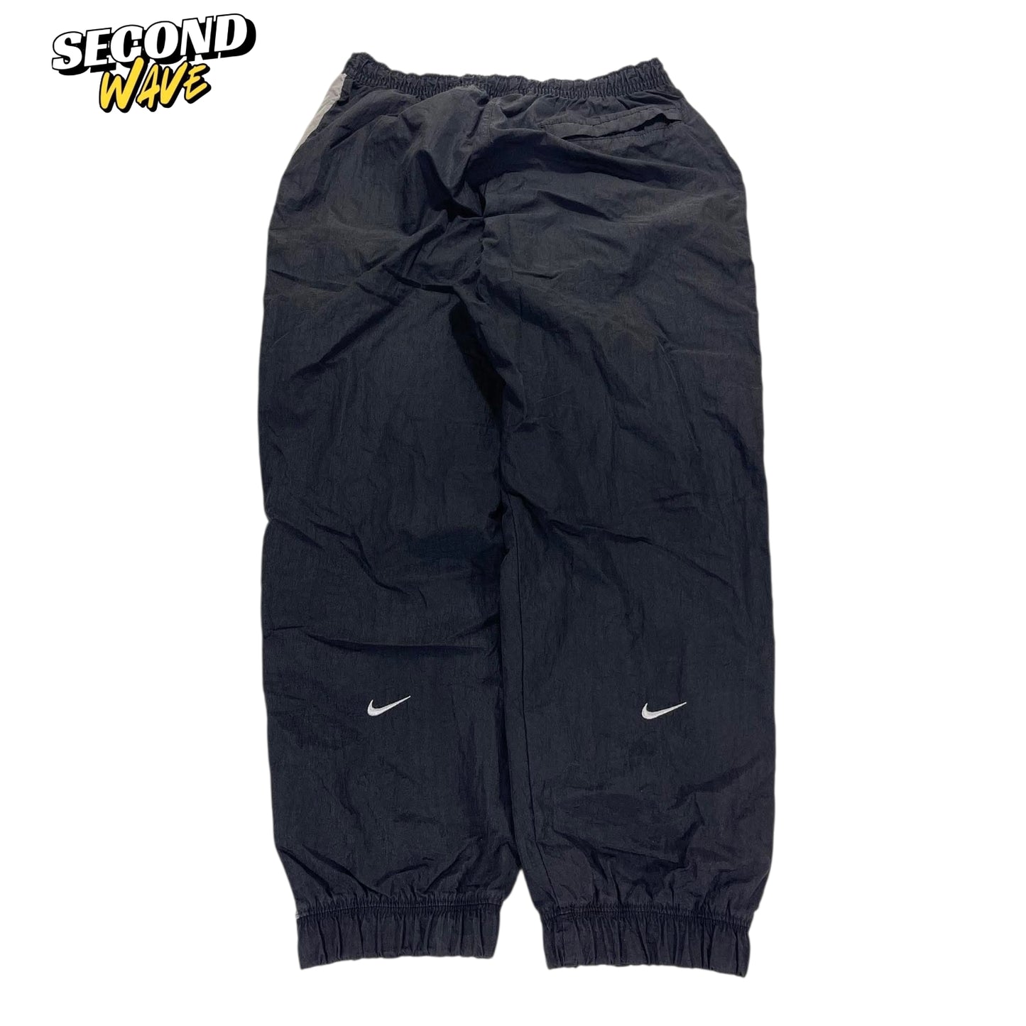 NIKE BLACK AND GREYTRACK PANTS (L)