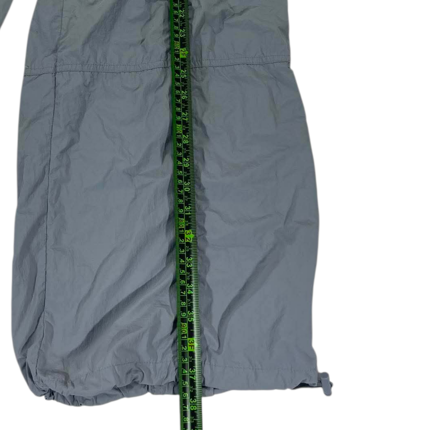 GLASSONS GREY WIDE LEG CARGO PANTS (10)