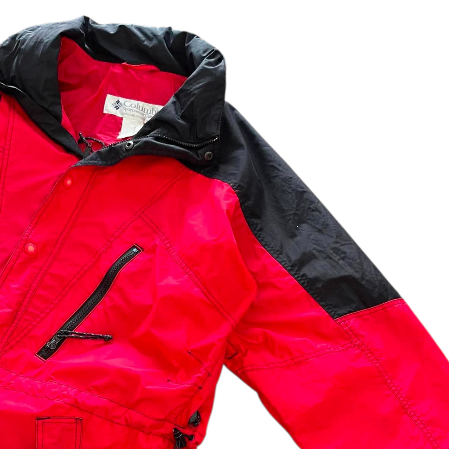 COLUMBIA RED SKI JACKET (L-XL)