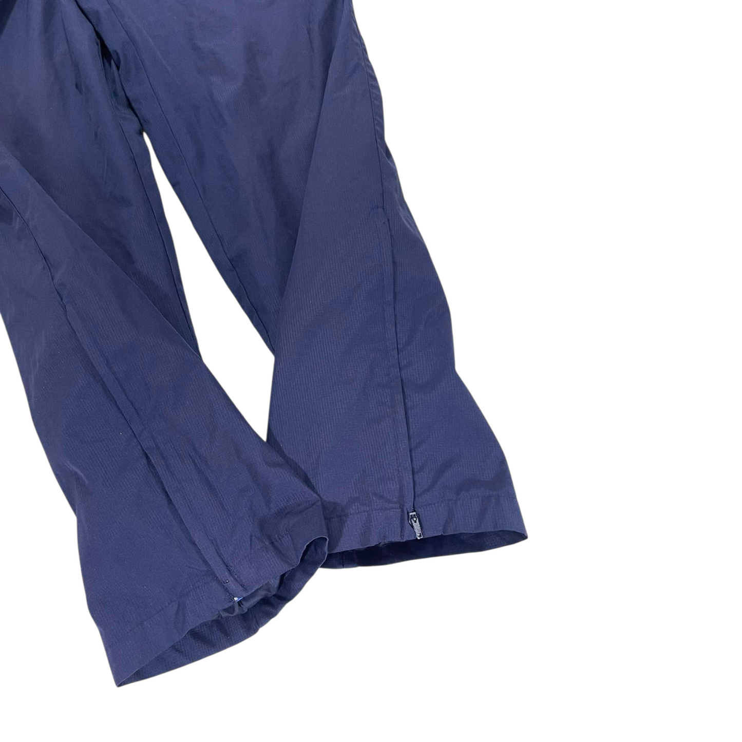 NAVY BLUE NEW BALANCE TRACK PANTS (S)