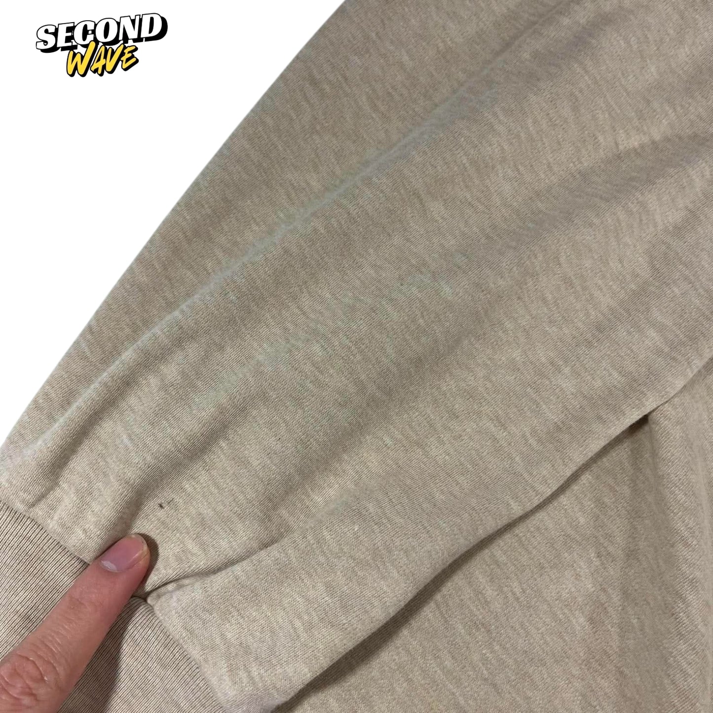 VINTAGE RALPH LAUREN TAN LONGSLEEVE (L)