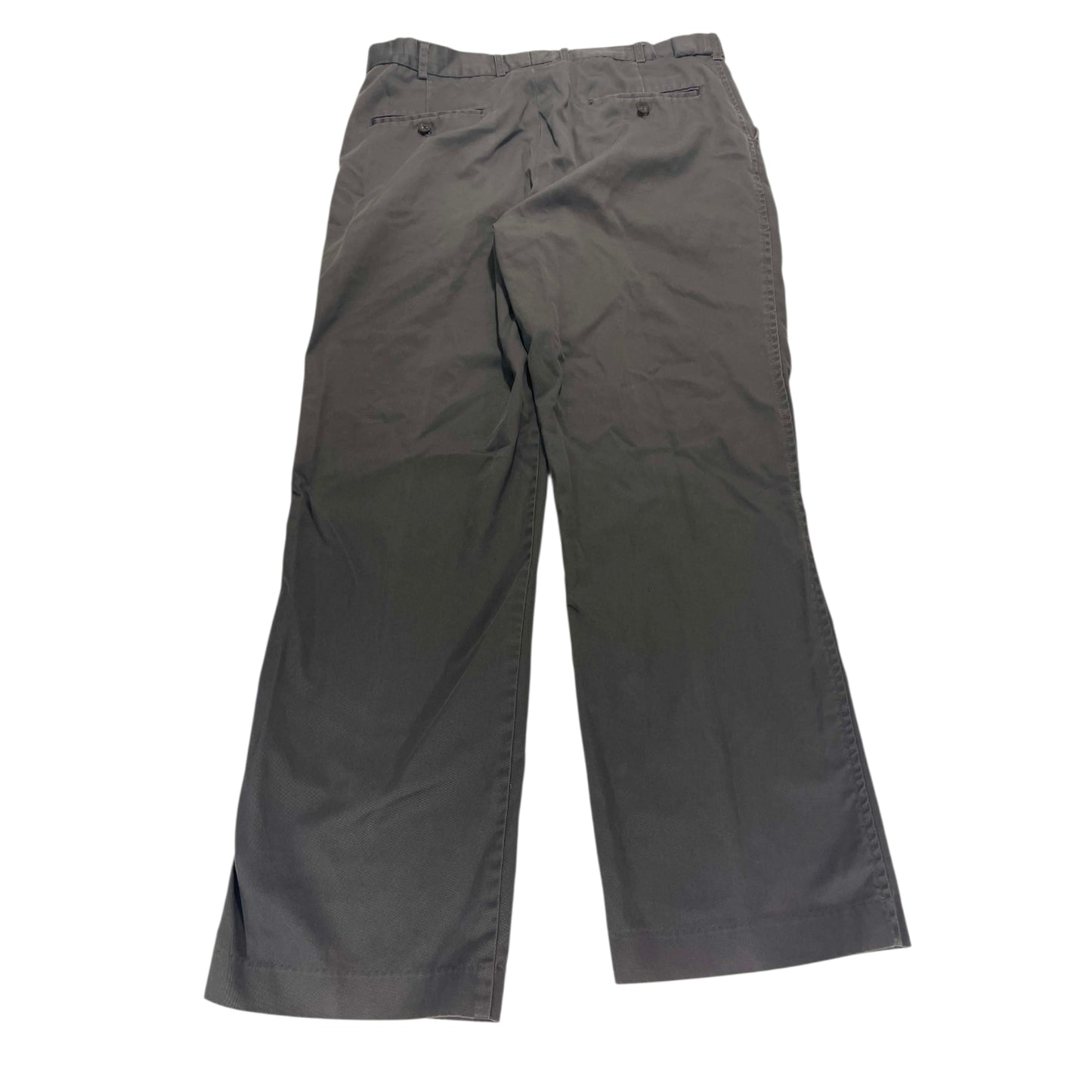 CHISEL GRAY WIDE LEG PANTS (36")