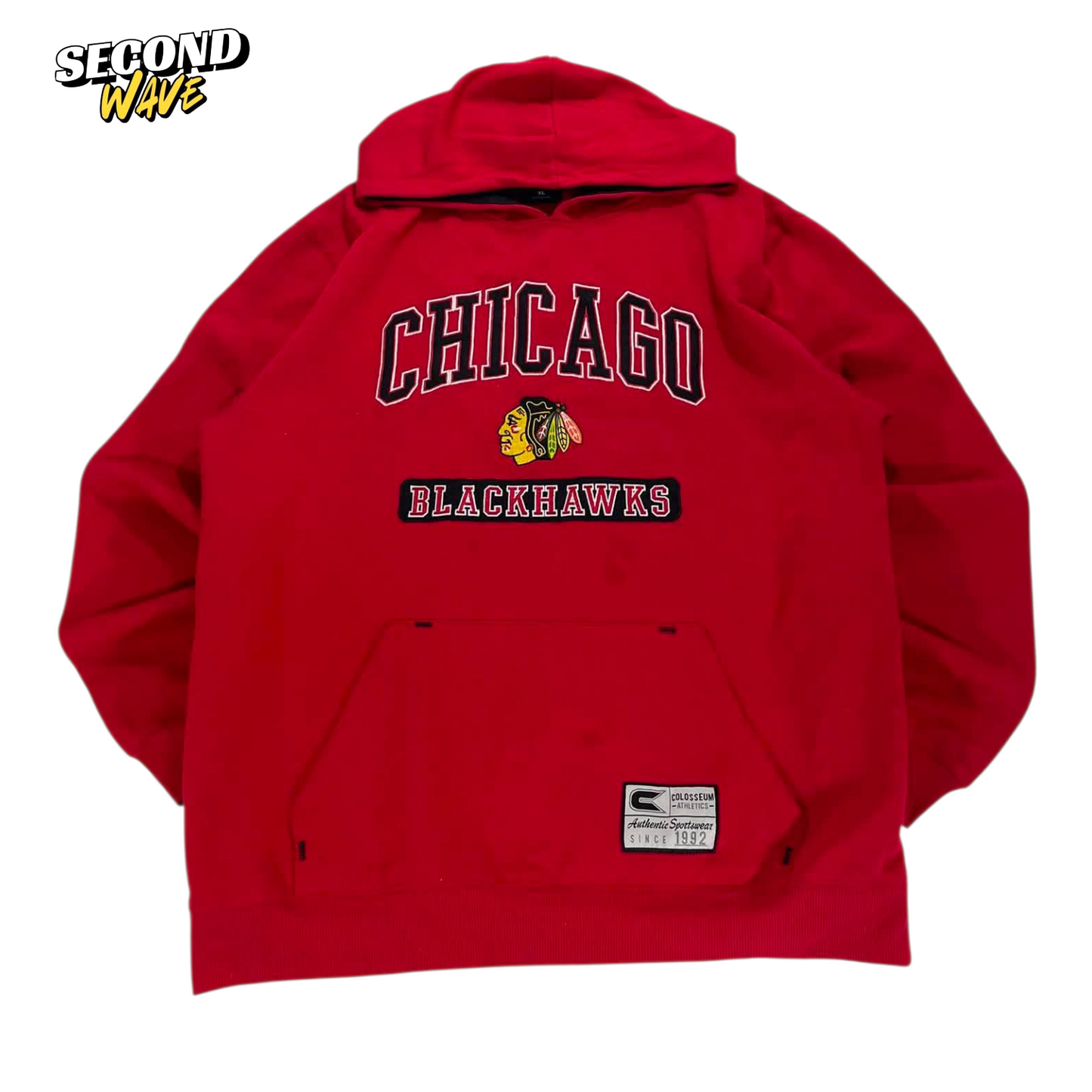 CHICAGO BLACKHAWKS RED HOODIE (XL)