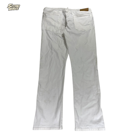 POLO RALPH LAUREN WHITE JEANS (34)
