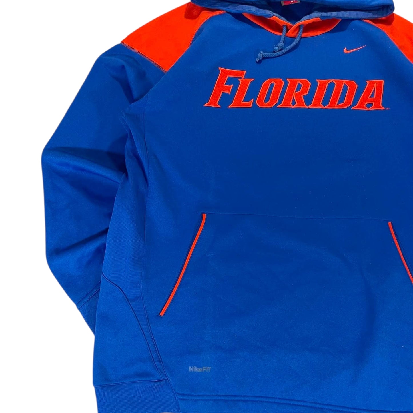 NIKE FLORIDA GATORS BLUE & ORANGE HOODIE (L)