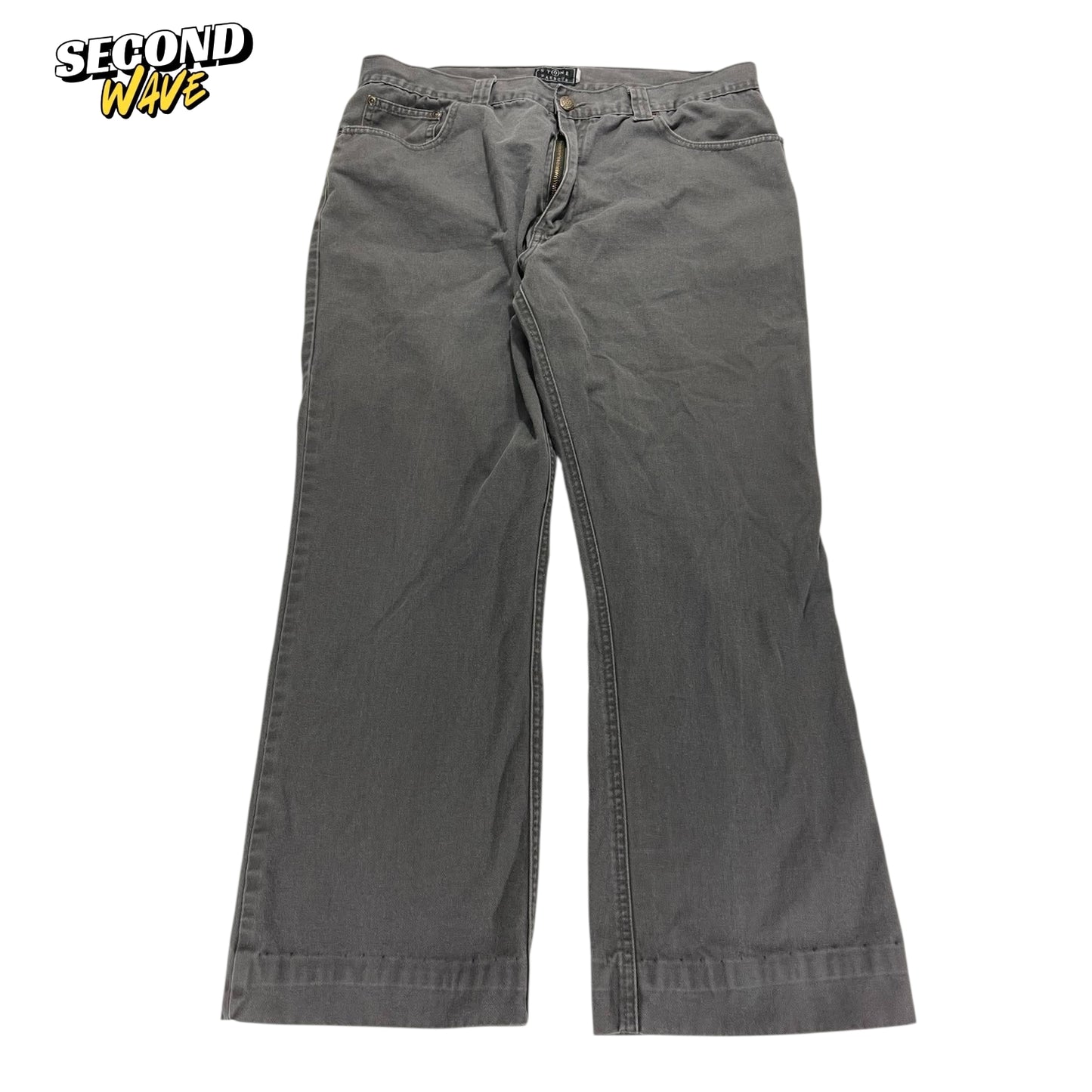 VINTAGE STONE HARBOR WIDE LEG TROUSERS (34)