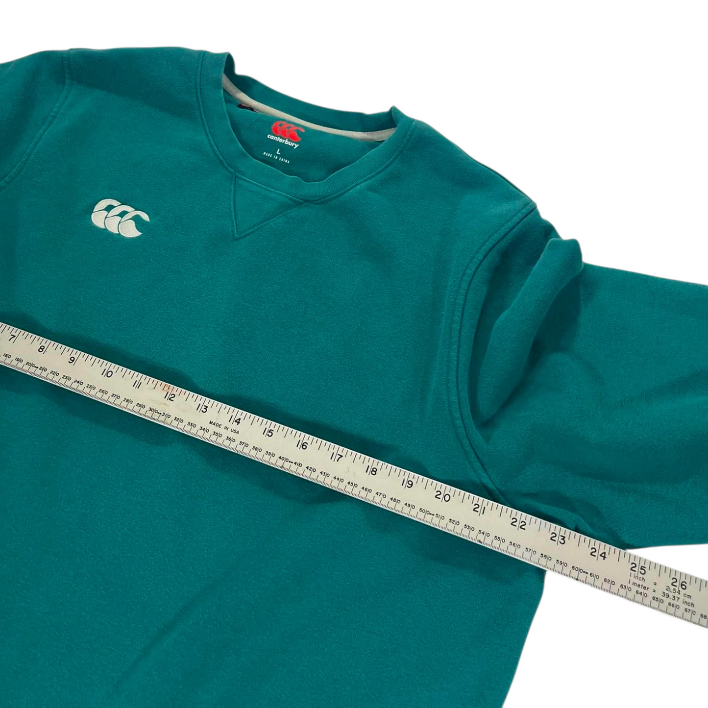 CANTERBURY GREEN CREWNECK (L)