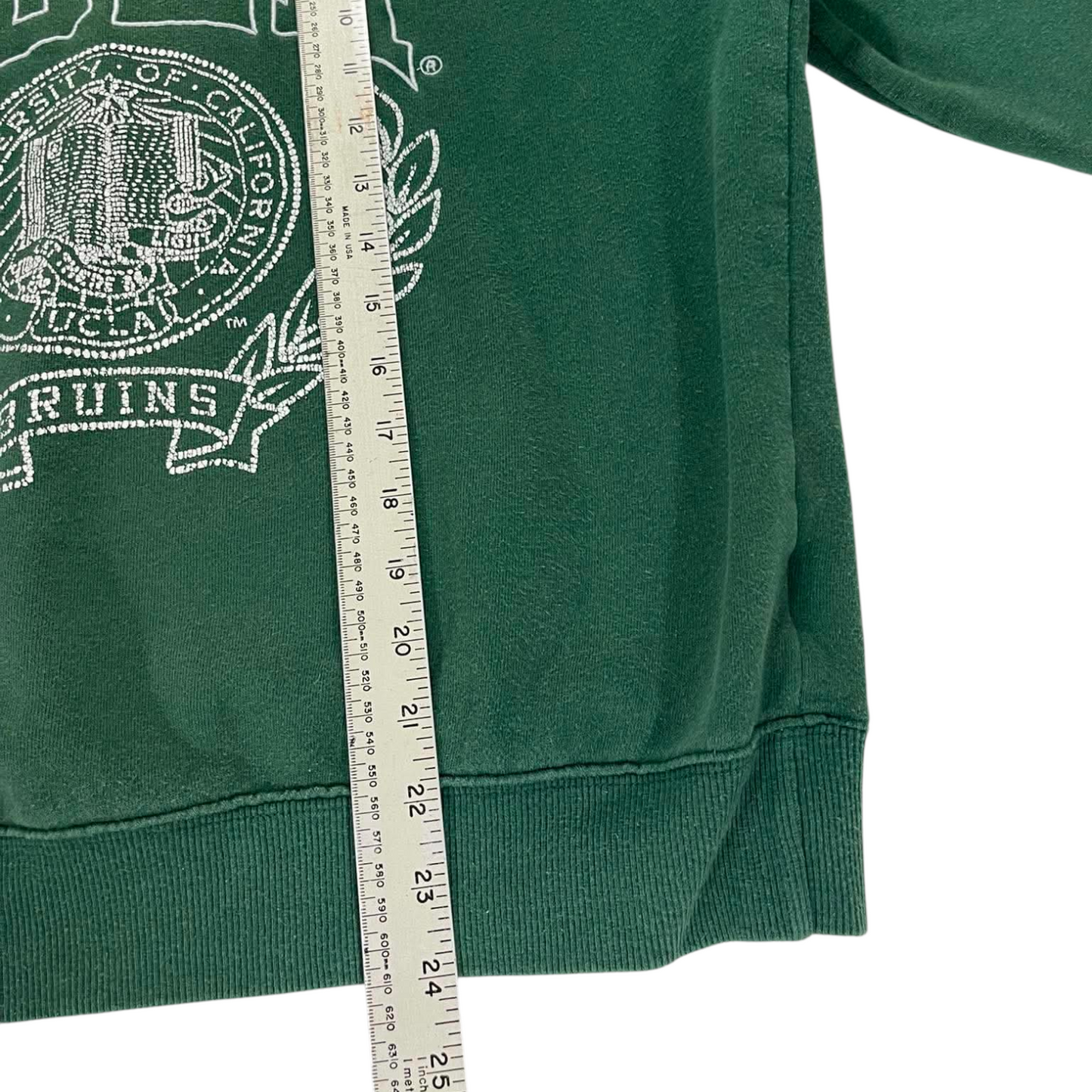 VINTAGE UCLA GREEN CREWNECK SWEATSHIRT (M)