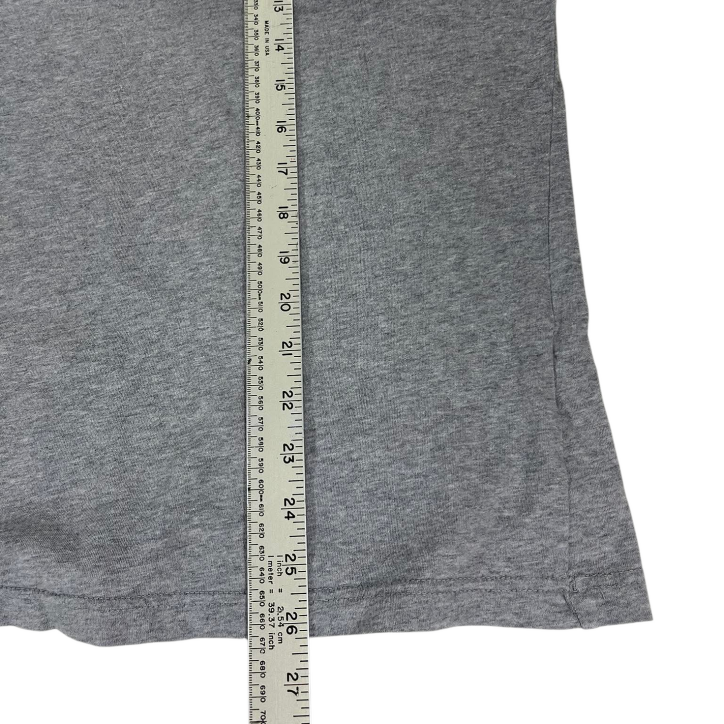 CLASSIC ADIDAS GREY GRAPHIC TEE (M)