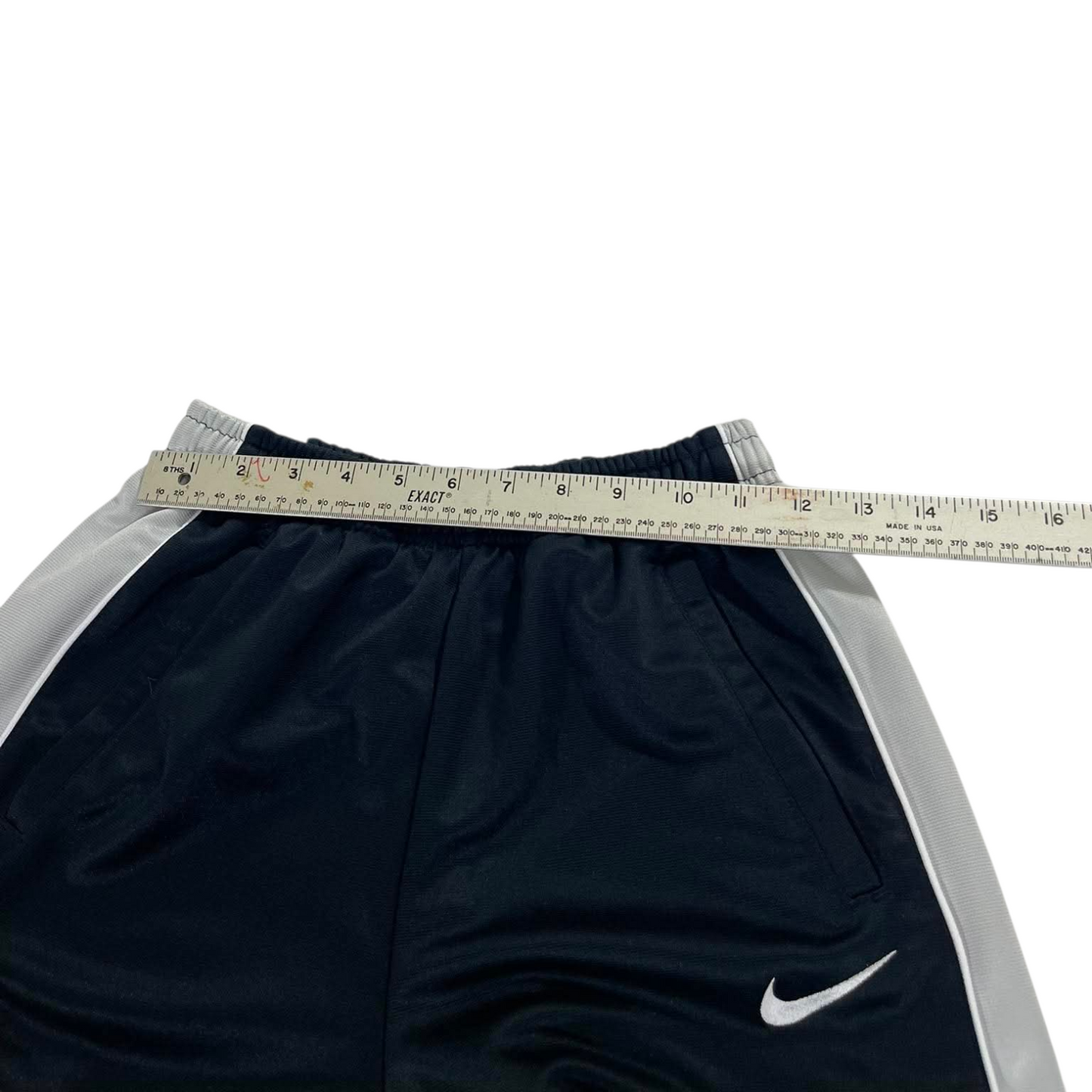 Y2K NIKE BLACK/GREY TRACK PANTS (M-L) ¹⁴
