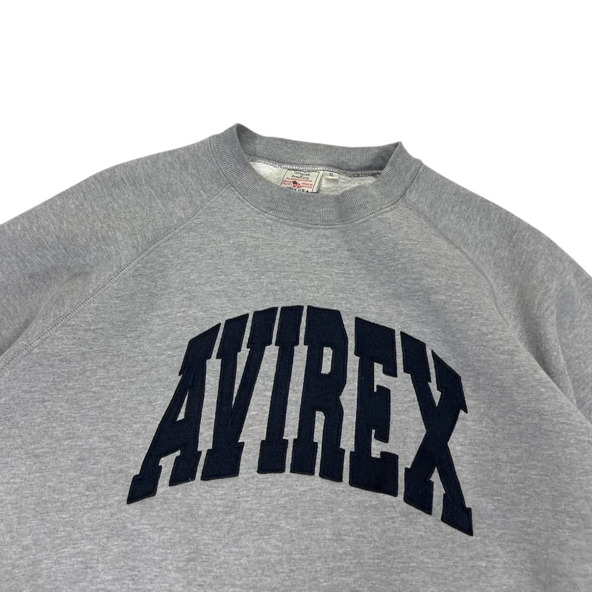 VINTAGE AVIREX GRAY CREWNECK (XL)
