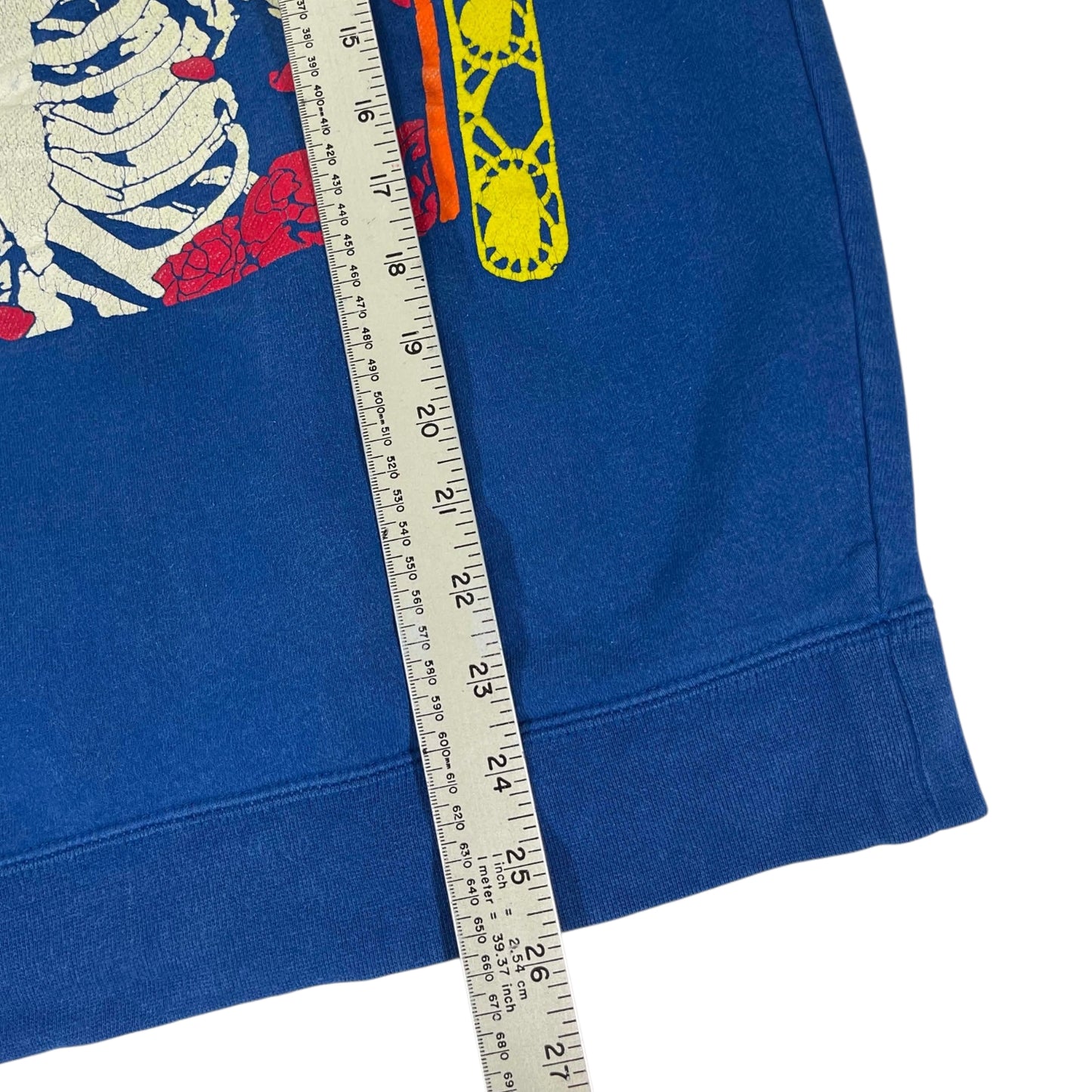 GRATEFUL DEAD BLUE HOODIE (M)