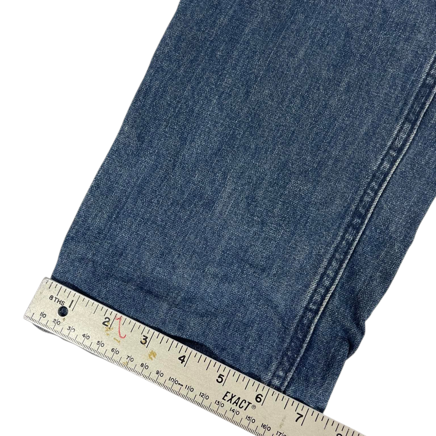 VINTAGE QUICKSILVER BAGGY BLUE DENIM JEANS WITH A RELAXED FIT (38)