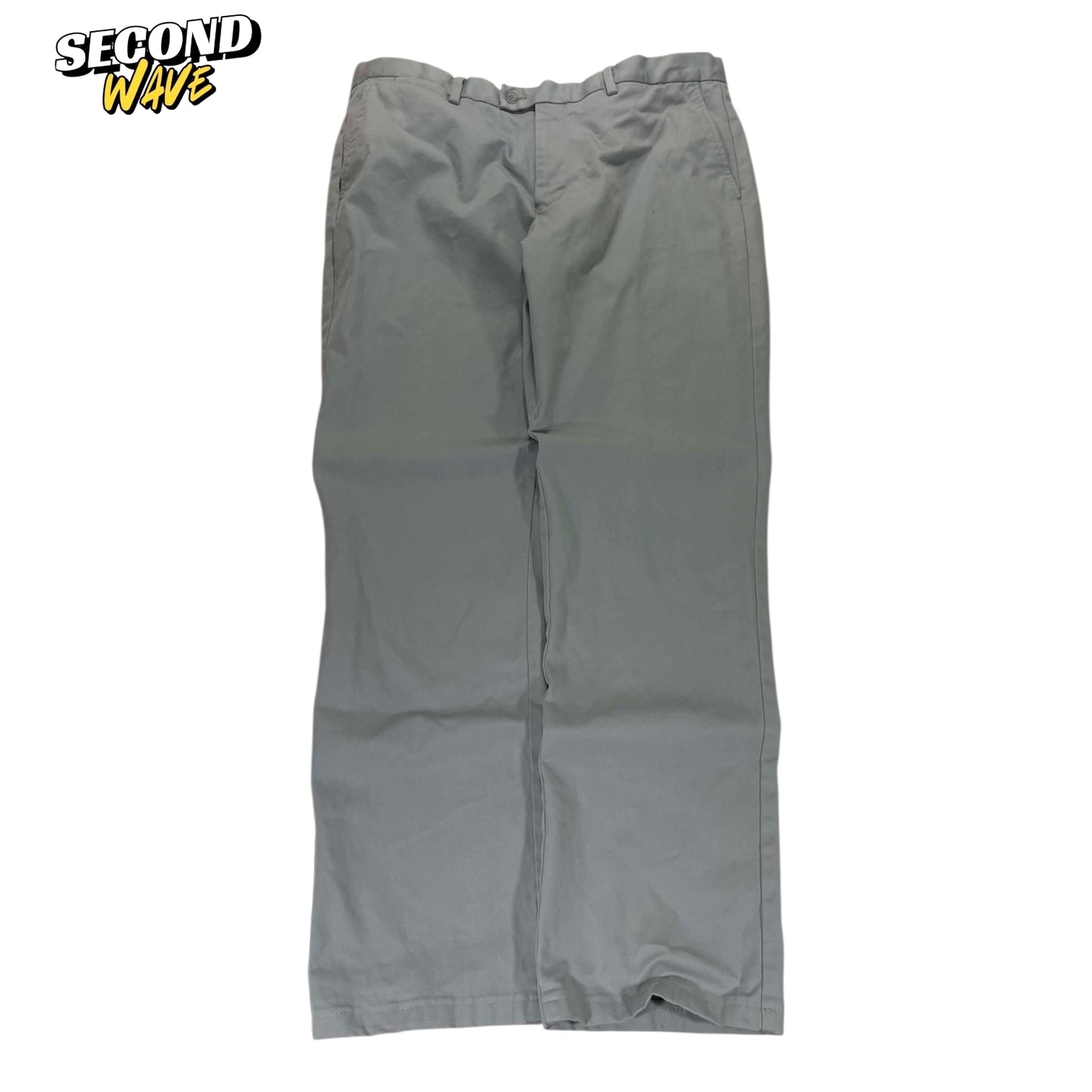 BARKERS GRAY CHINO PANTS (34)