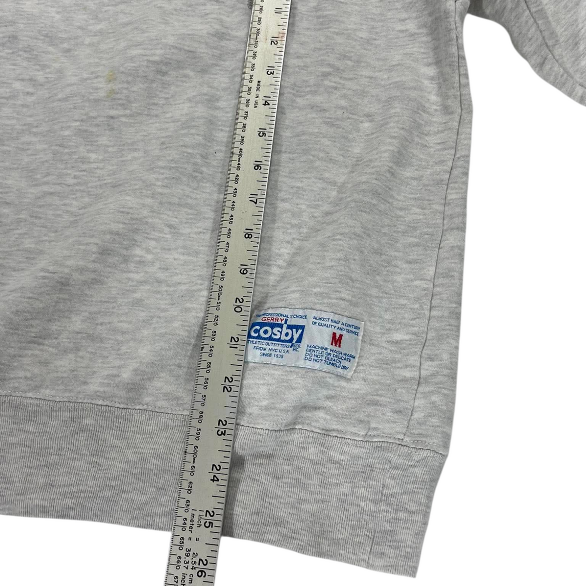 90S GERRY COSBY GRAY CREWNECK (M)