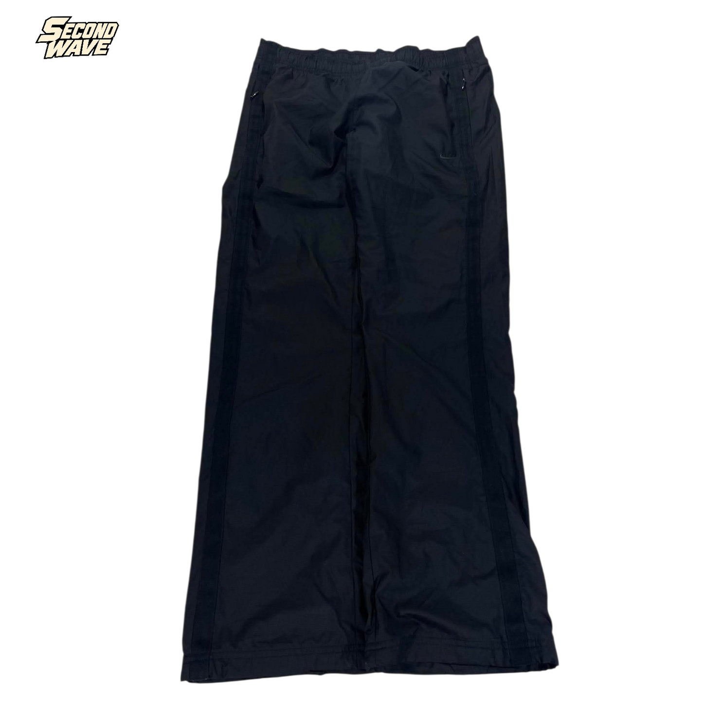 NIKE BLACK WIDE LEG PANTS ³ (M)