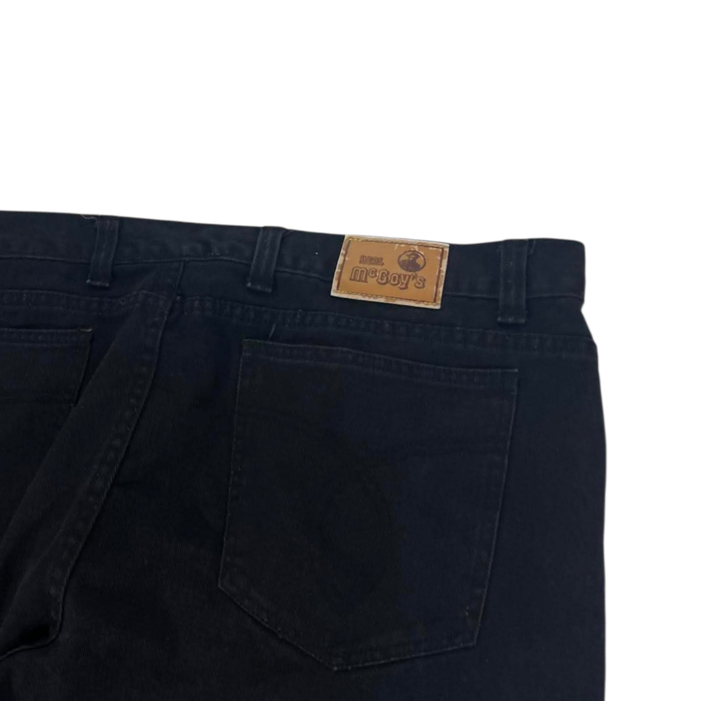 MC COY'S BLACK BAGGY JEANS (40)