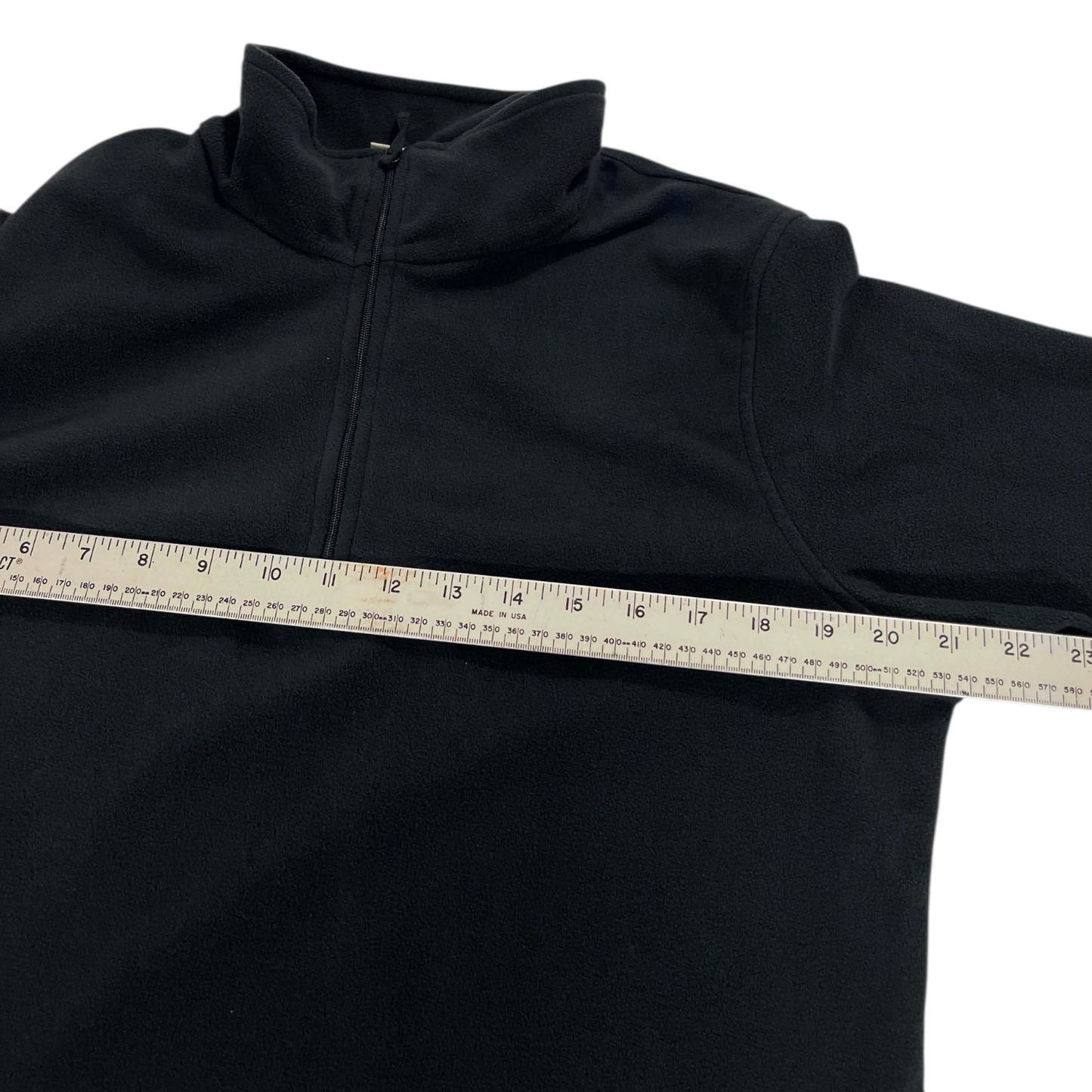MOUNTAIN WAREHOUSE BLACK FLEECE QUARTER ZIP (L)