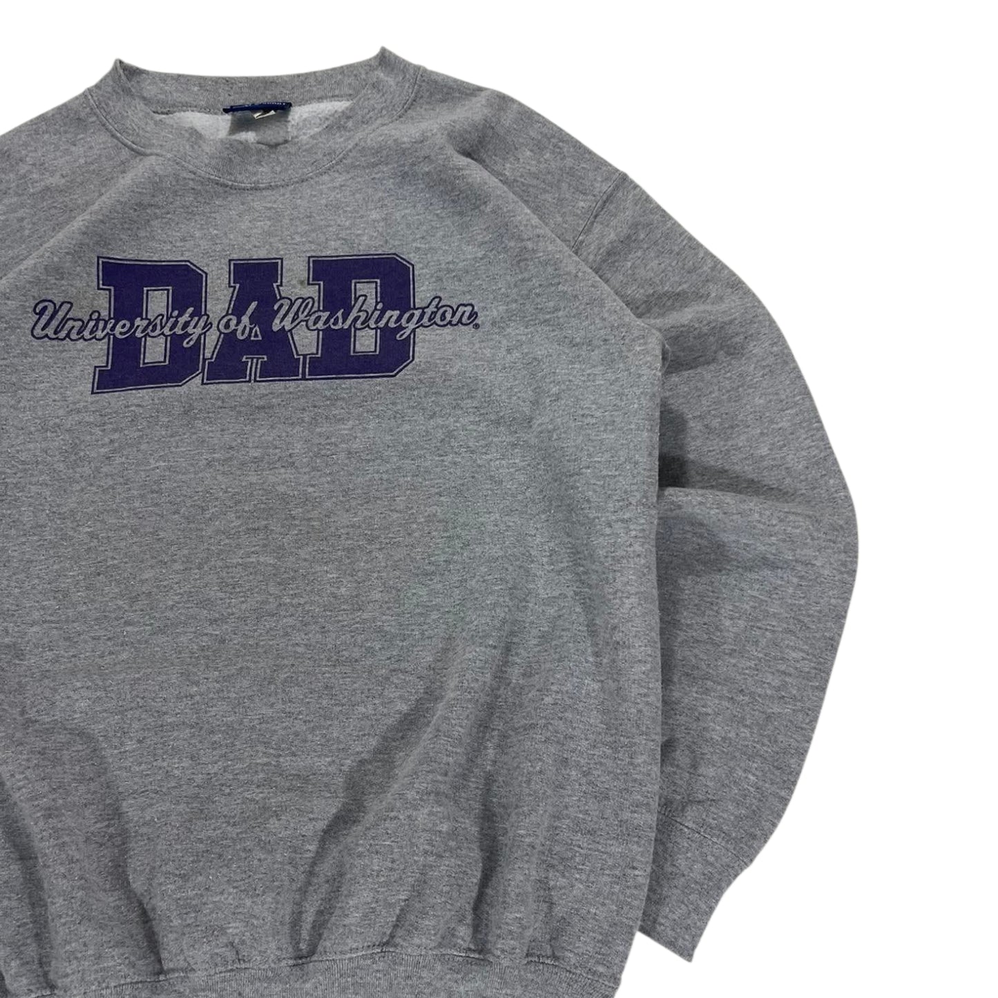 UNIVERSITY OF WASHINGTON GREY CREWNECK (M)