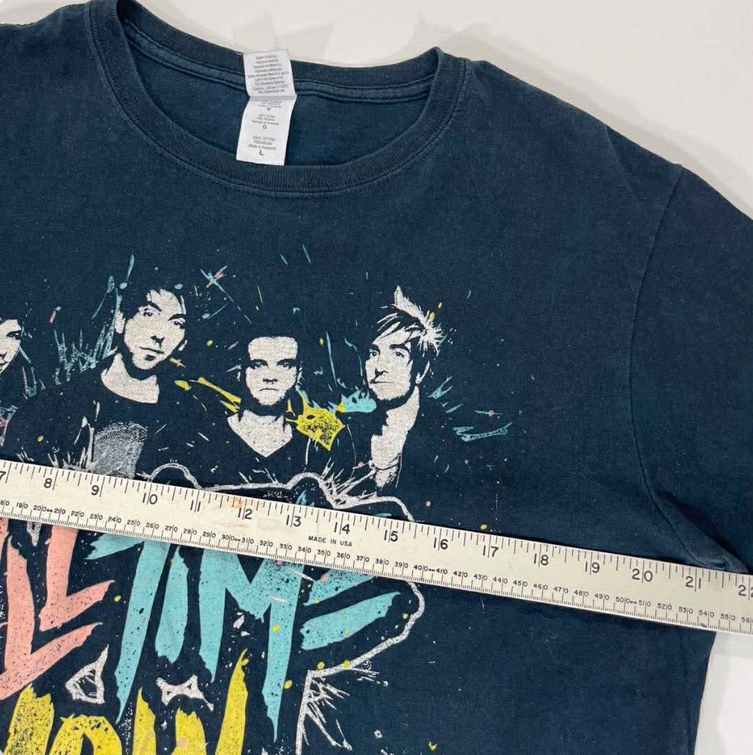 ALL TIME LOW BLACK BAND TEE (L)