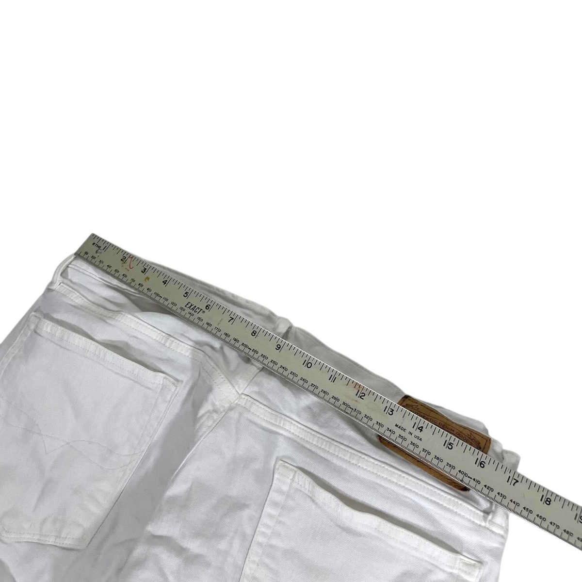 POLO RALPH LAUREN WHITE JEANS (34)