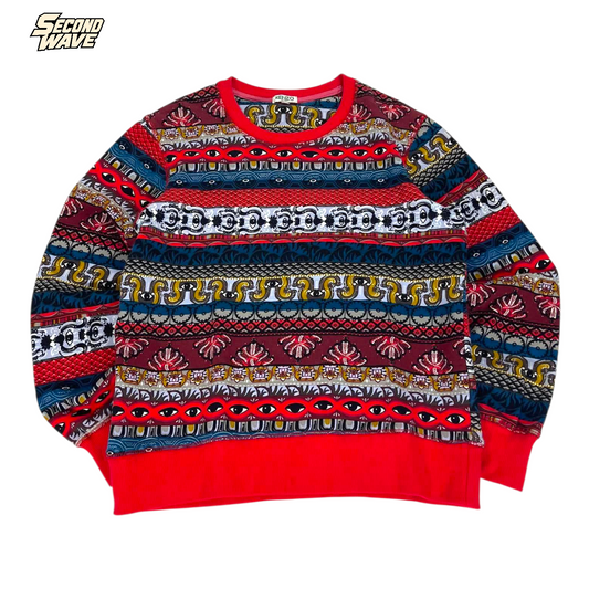 KENZO PARIS MULTICOLORED CREWNECK (S)