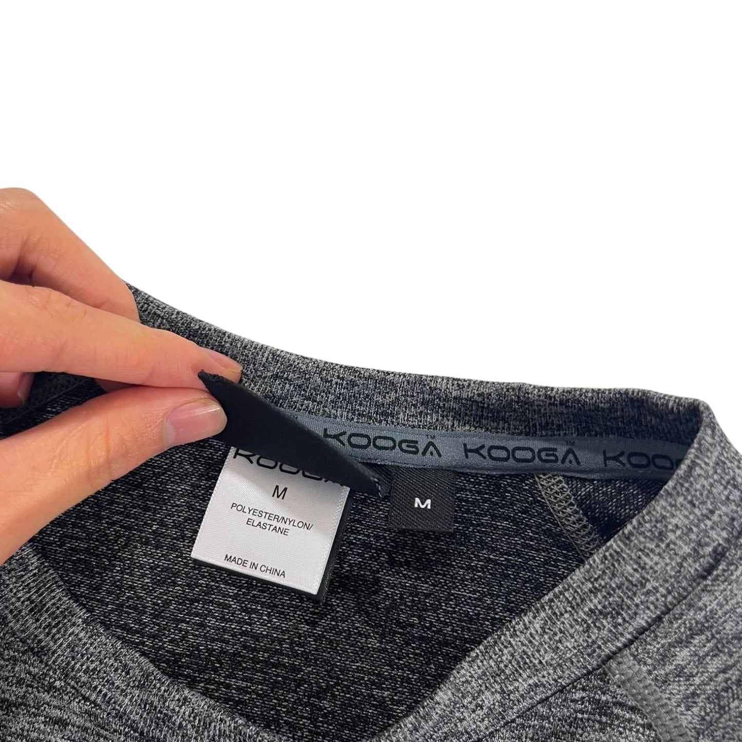KOOGA GREY LONG SLEEVE TOP (M)