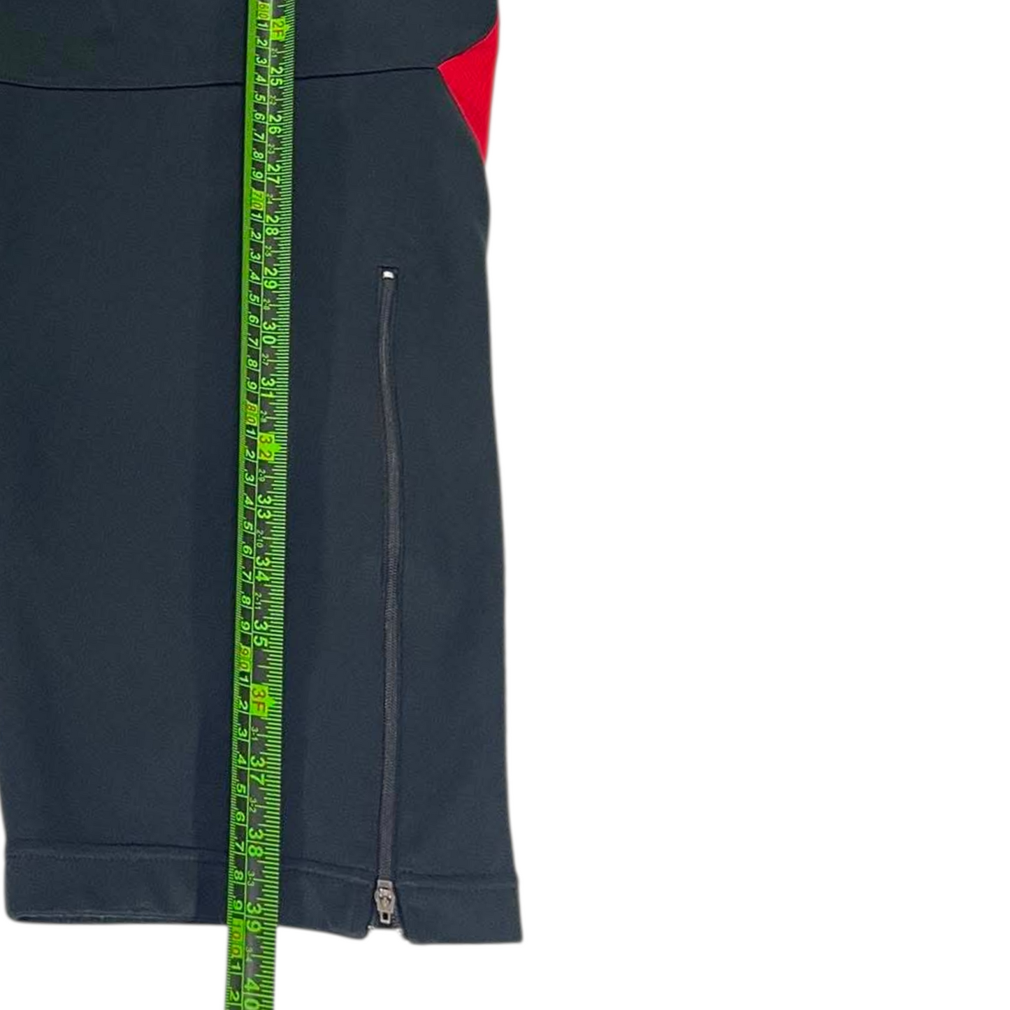 Y2K NIKE BLACK/RED TRACK PANTS (XL) ²
