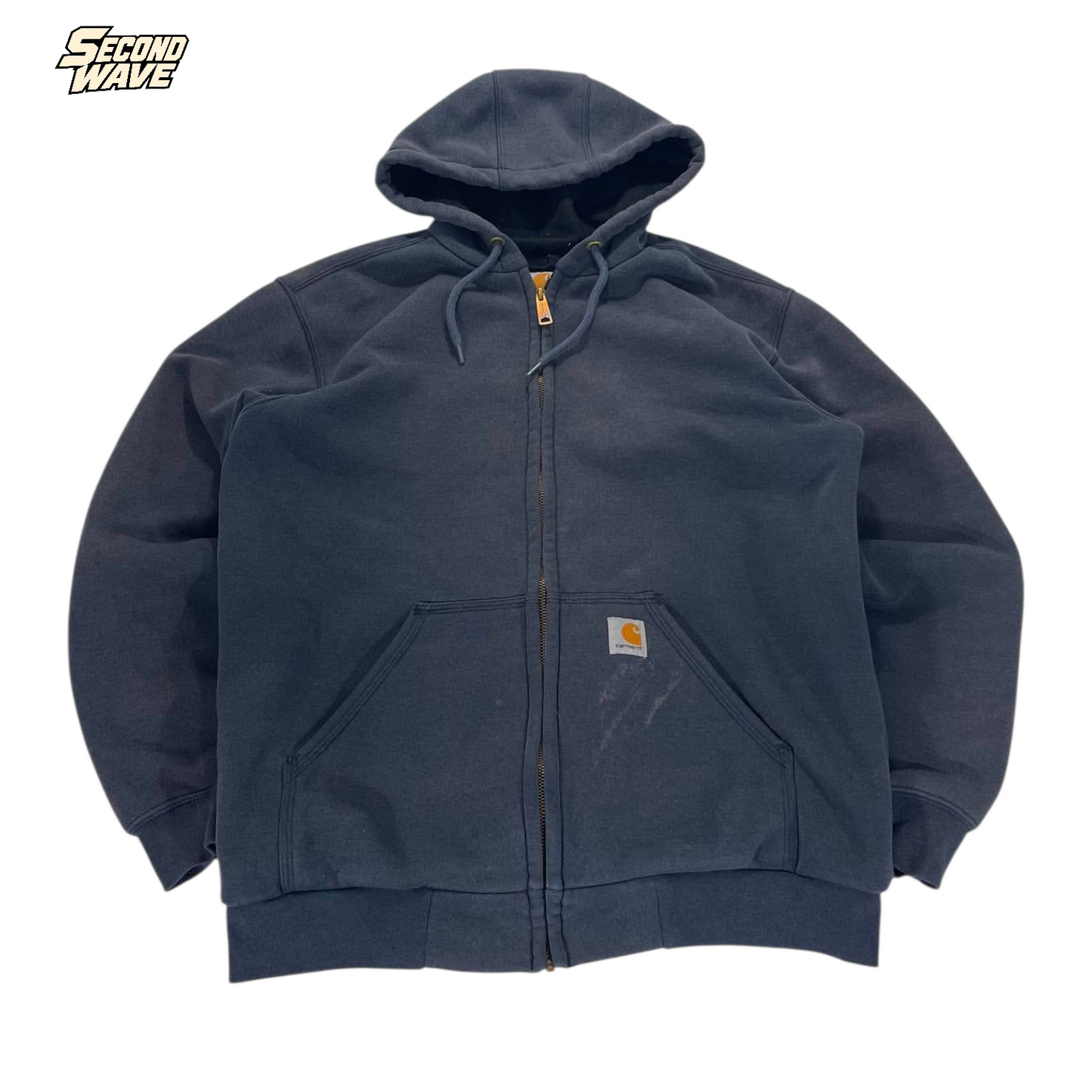TRASHED CARHARTT HOODIE (S - M)