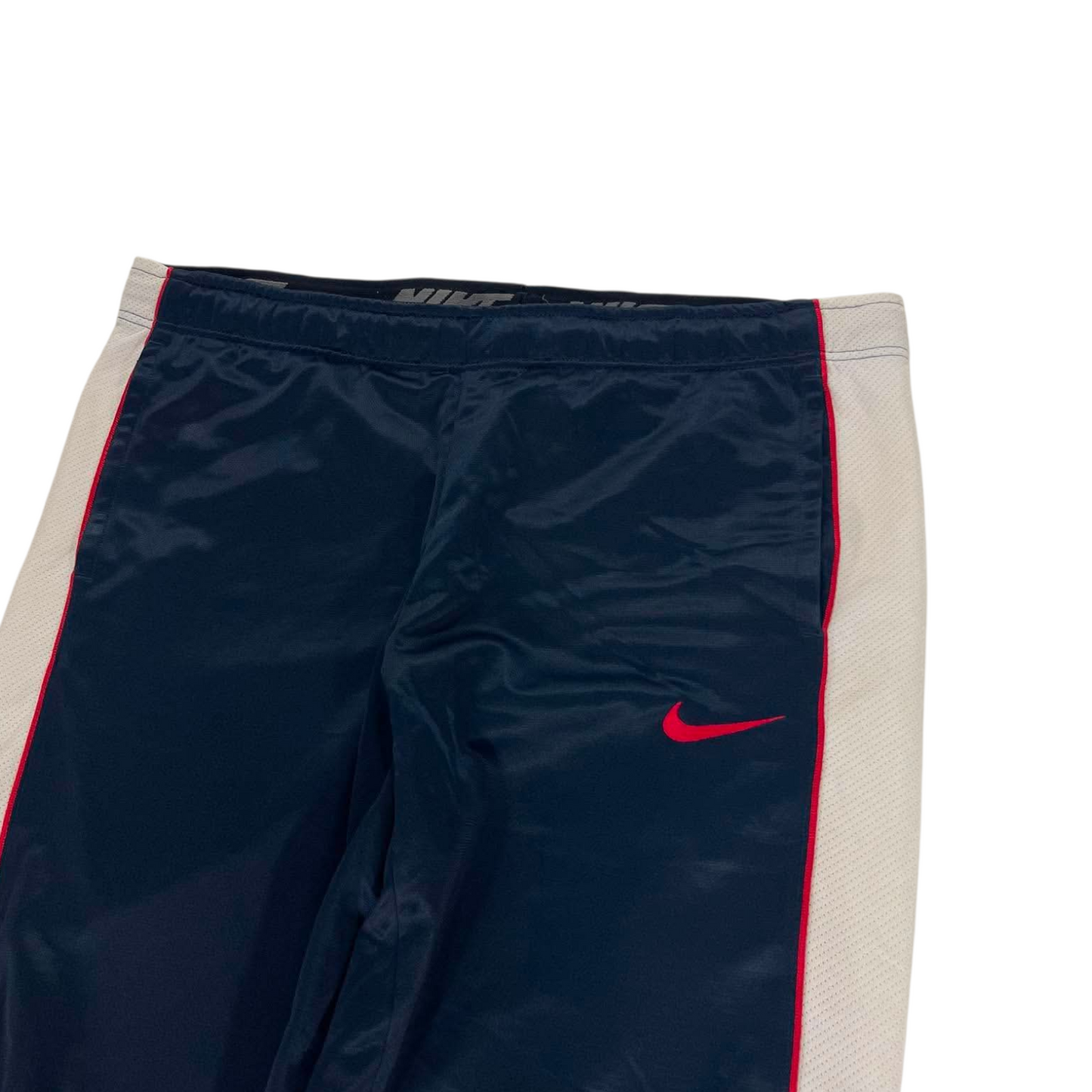 Y2K NIKE BLUE DRI-FIT TRACK PANTS⁷ (BEST FIT L - XL)