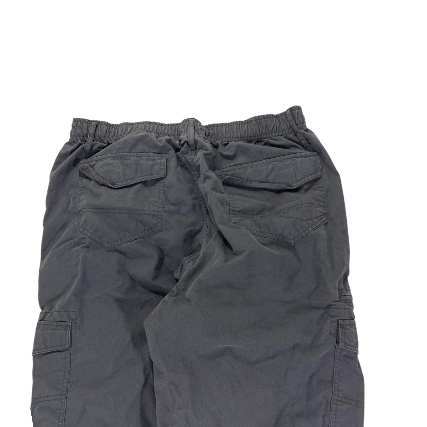 VINTAGE CARGO PANTS WITH ADJUSTABLE WAIST AND POCKETS (32)