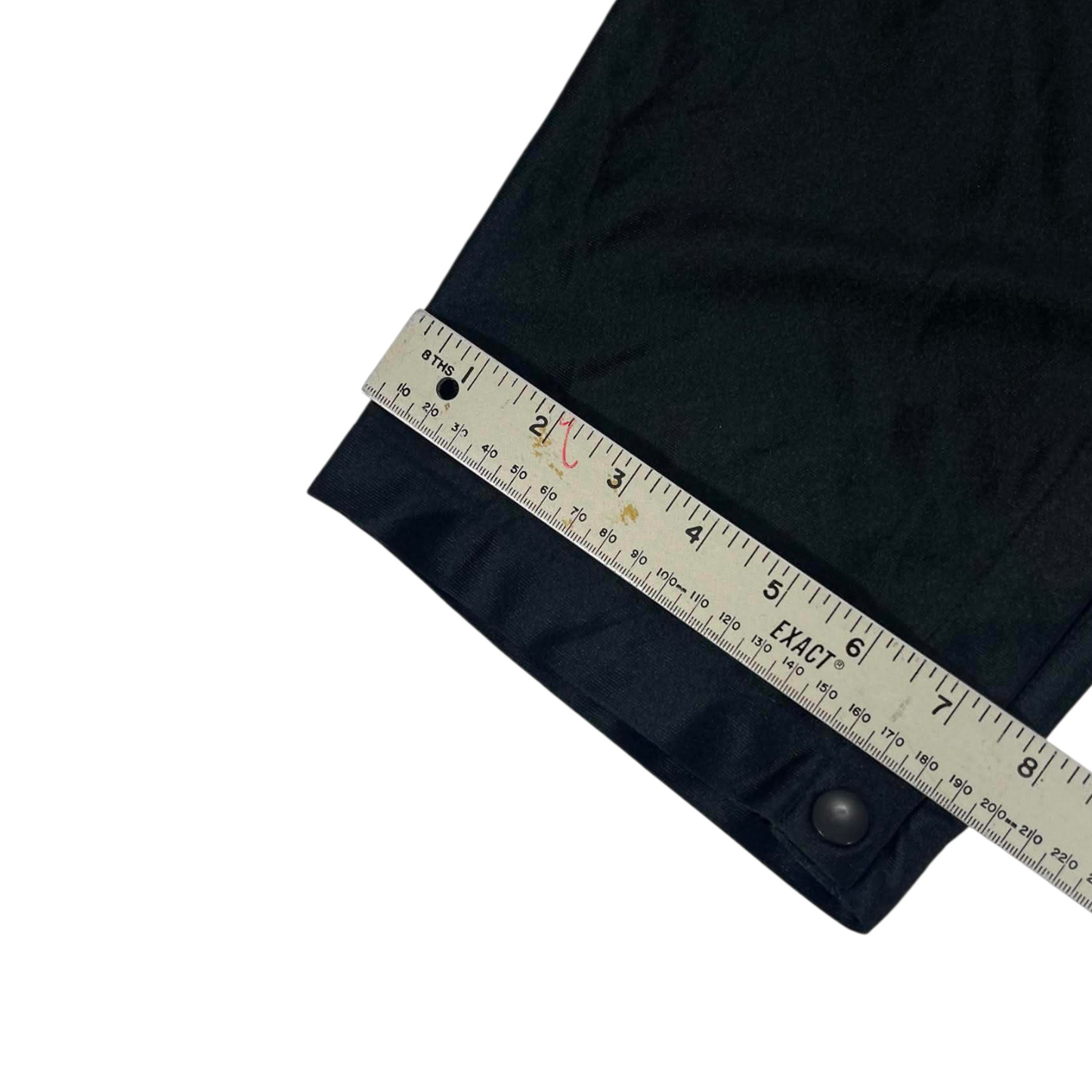 NIKE BLACK BUTTON TRACK PANTS ¹¹ (L)
