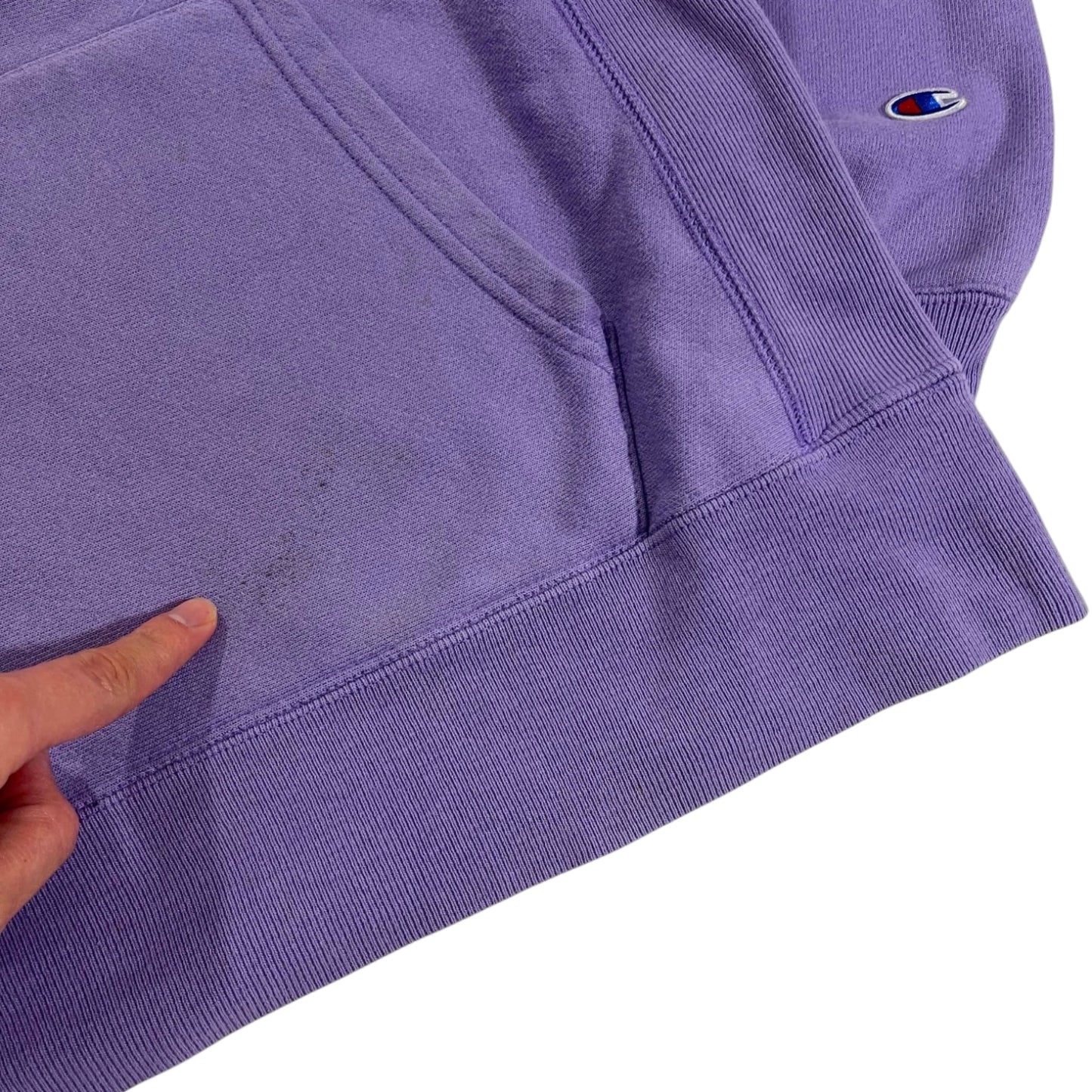 VINTAGE CHAMPION REVERSE WEAVE HOODIE (M)