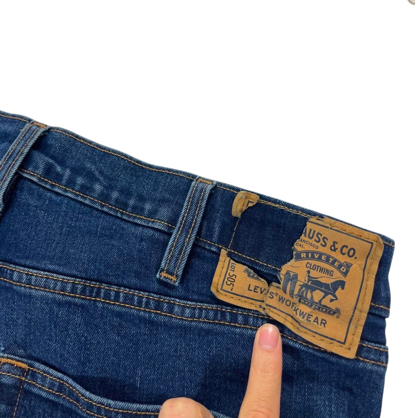 LEVI'S BLUE DENIM JEANS (40)