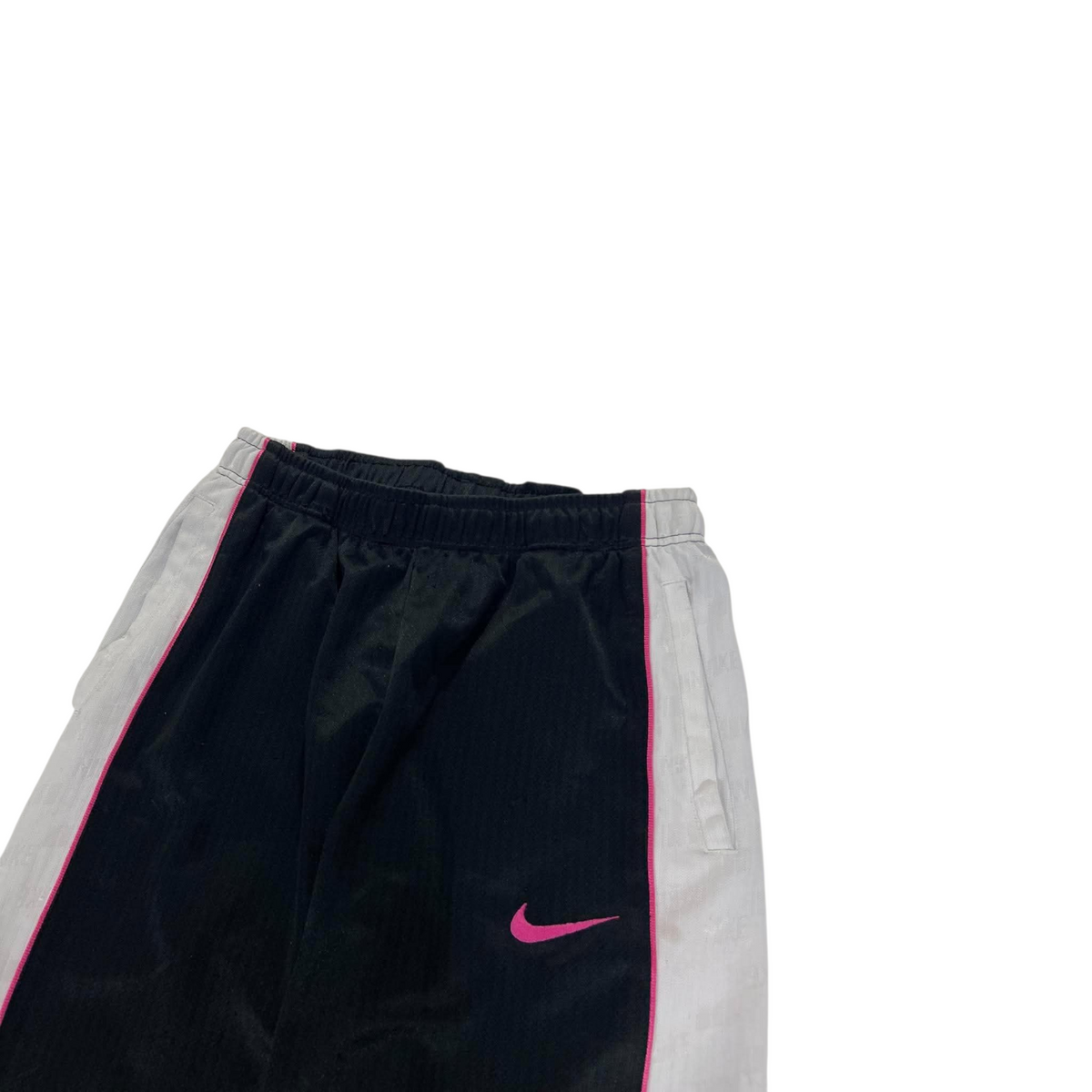 NIKE BLACK / PINK TRACK PANTS⁶ (S - M)