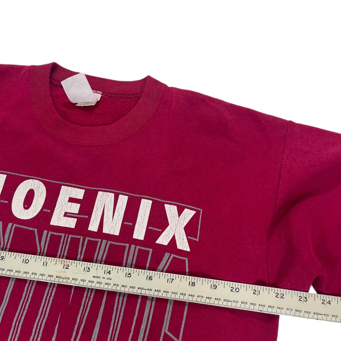 90S ARIZONA CARDINALS BURGUNDY CREWNECK (L)