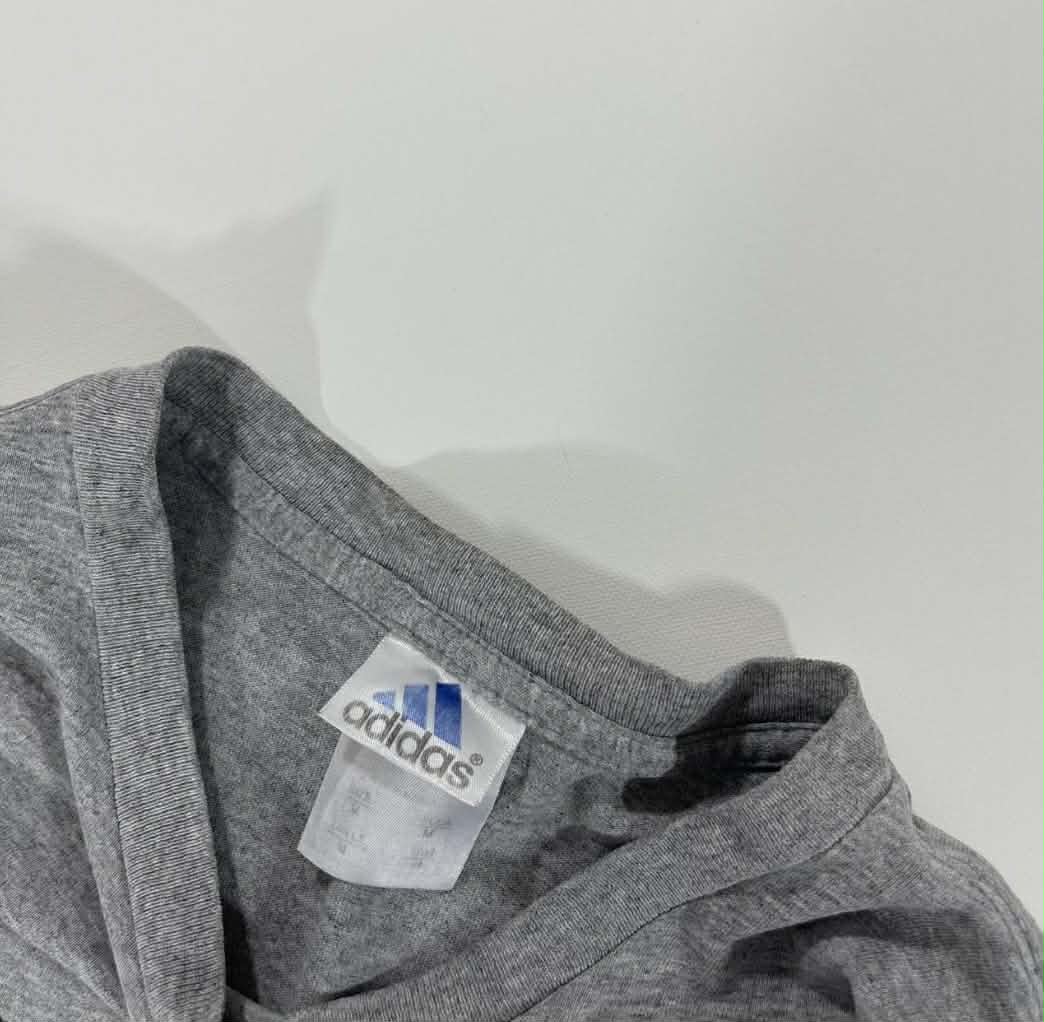 VINTAGE ADIDAS HOUSTON TEXANS GREY T-SHIRT (L)