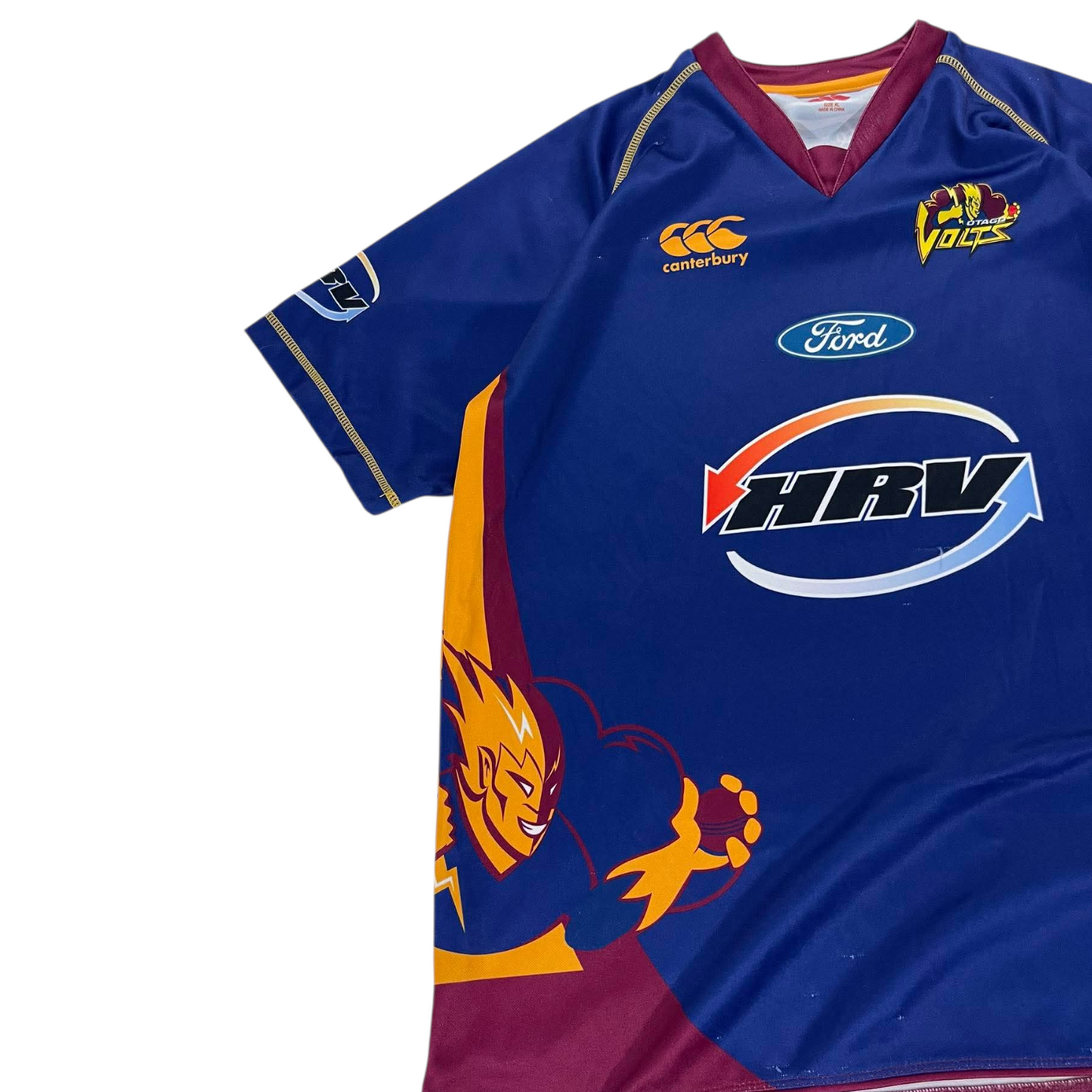 OTAGO VOLTS RUGBY BLUE JERSEY (XL)