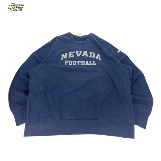 VINTAGE NIKE NEVADA FOOTBALL CREWNECK (XXL)