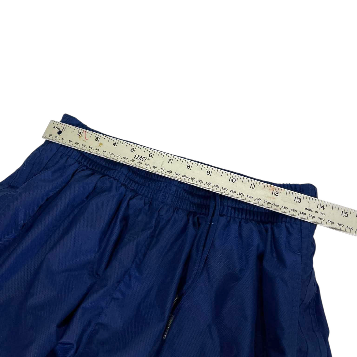ADIDAS BLUE TRACK PANTS (L)