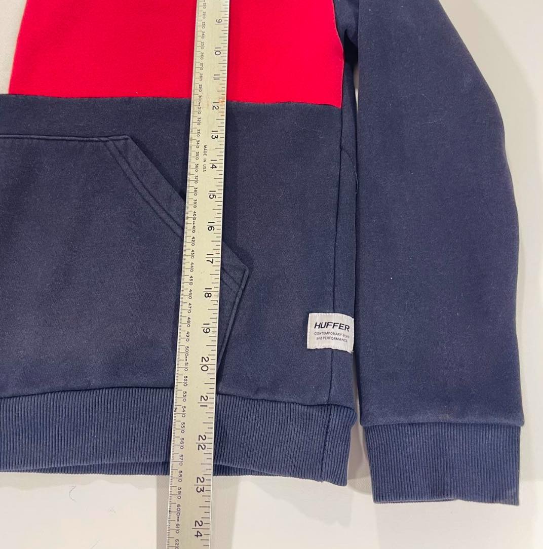 HUFFER NAVY BLUE HOODIE (S-M)