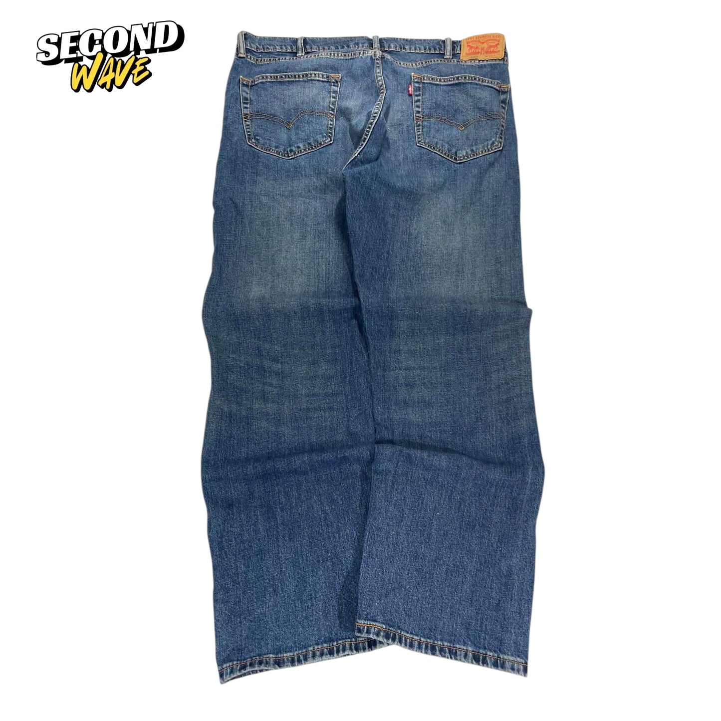 LEVI'S 501 BLUE DENIM JEANS (40)