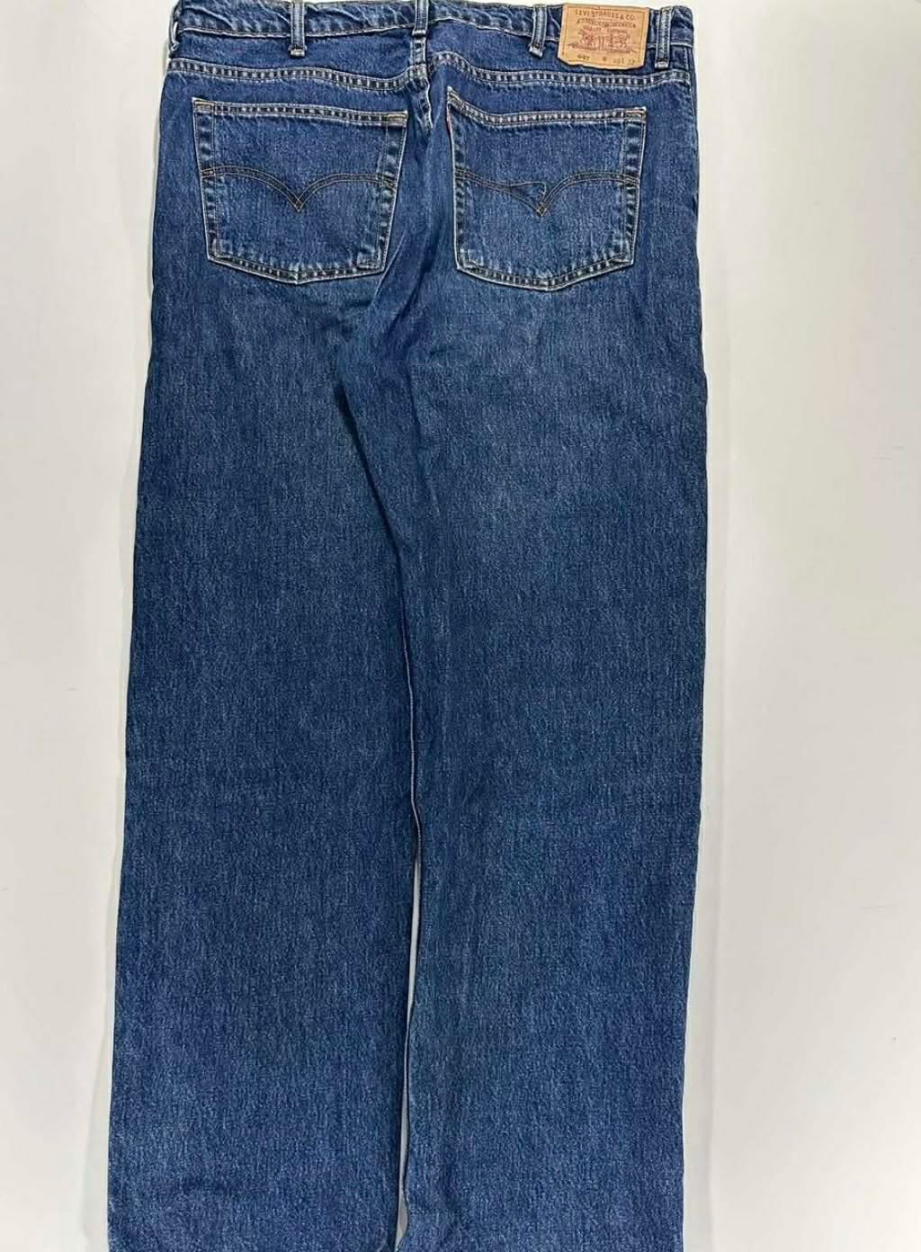 LEVI'S 607 BLUE DENIM JEANS (38-40)