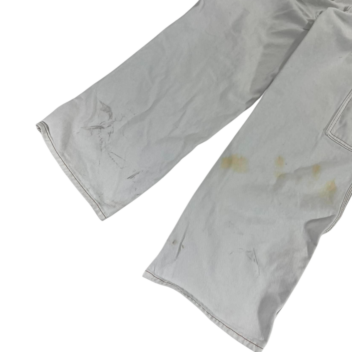 TRASHED GLASSONS WHITE BAGGY PANTS (10)